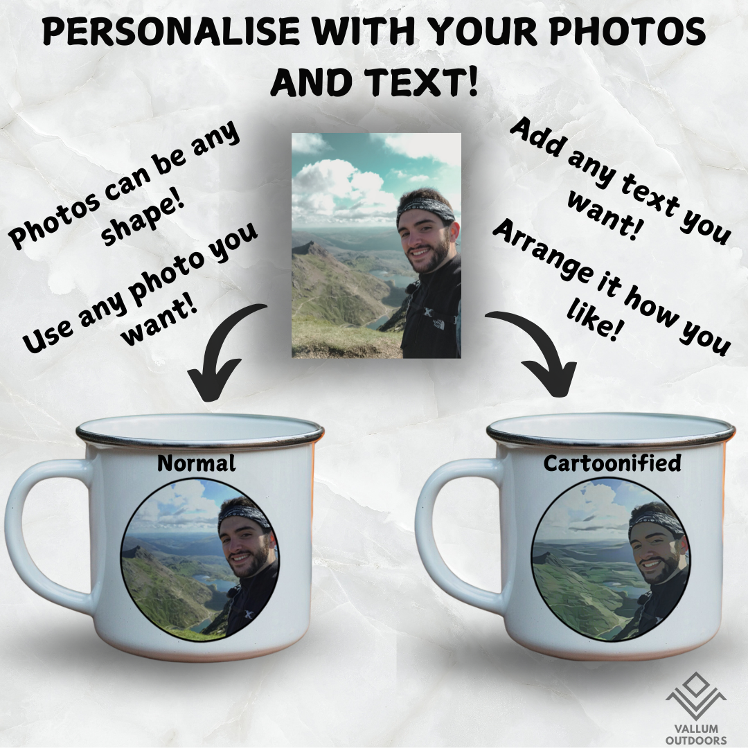 Proprius Customisable Enamel Mug