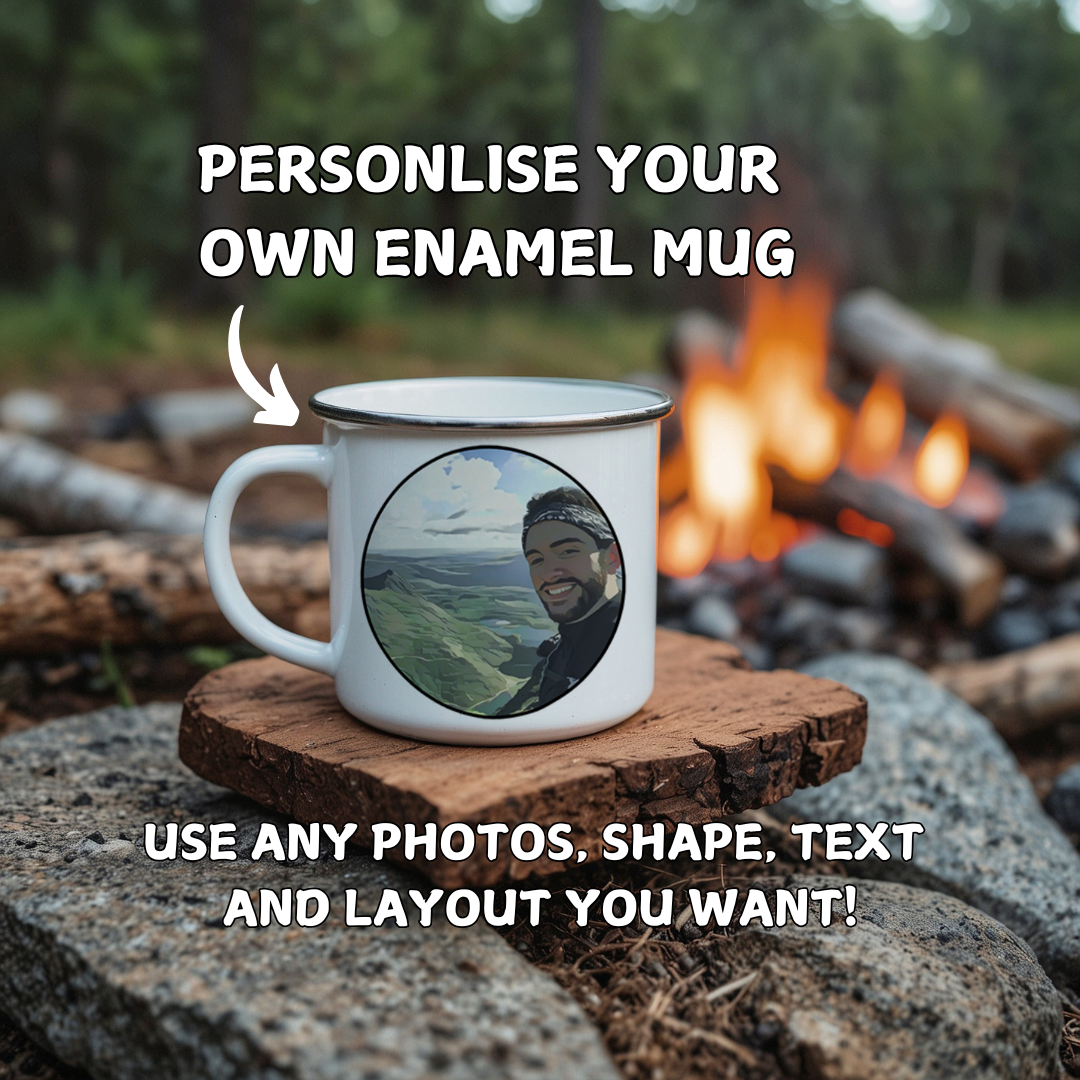 Proprius Customisable Enamel Mug